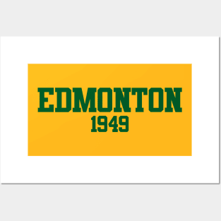 Edmonton 1949 (variant) Posters and Art